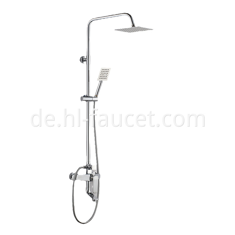 Shower Faucet Set With Diverter